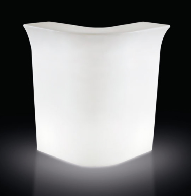 Vue de devant angle bar 